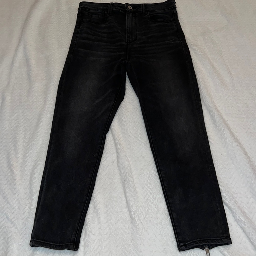black American Eagle Skinny Jeans Size 10
